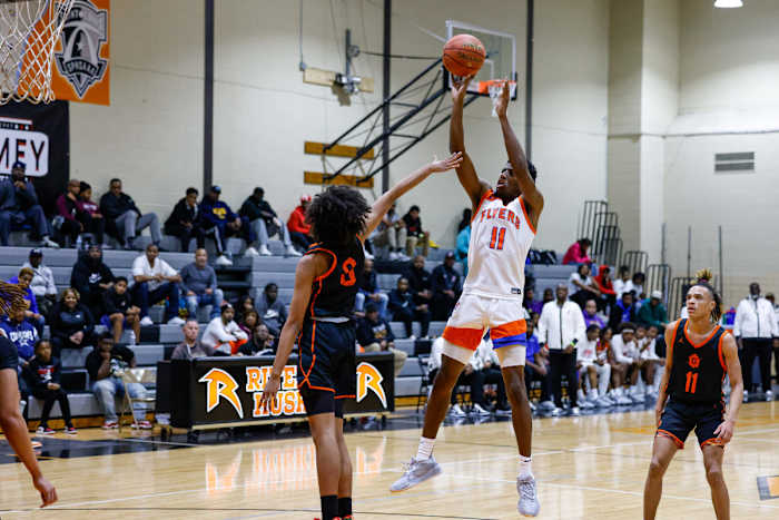 Douglass Oklahoma East St. Louis Illinois boys basketball December 16 2023 Nate Latsch 24964